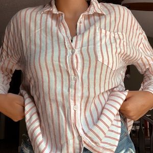 light fabric button down perfect for summer